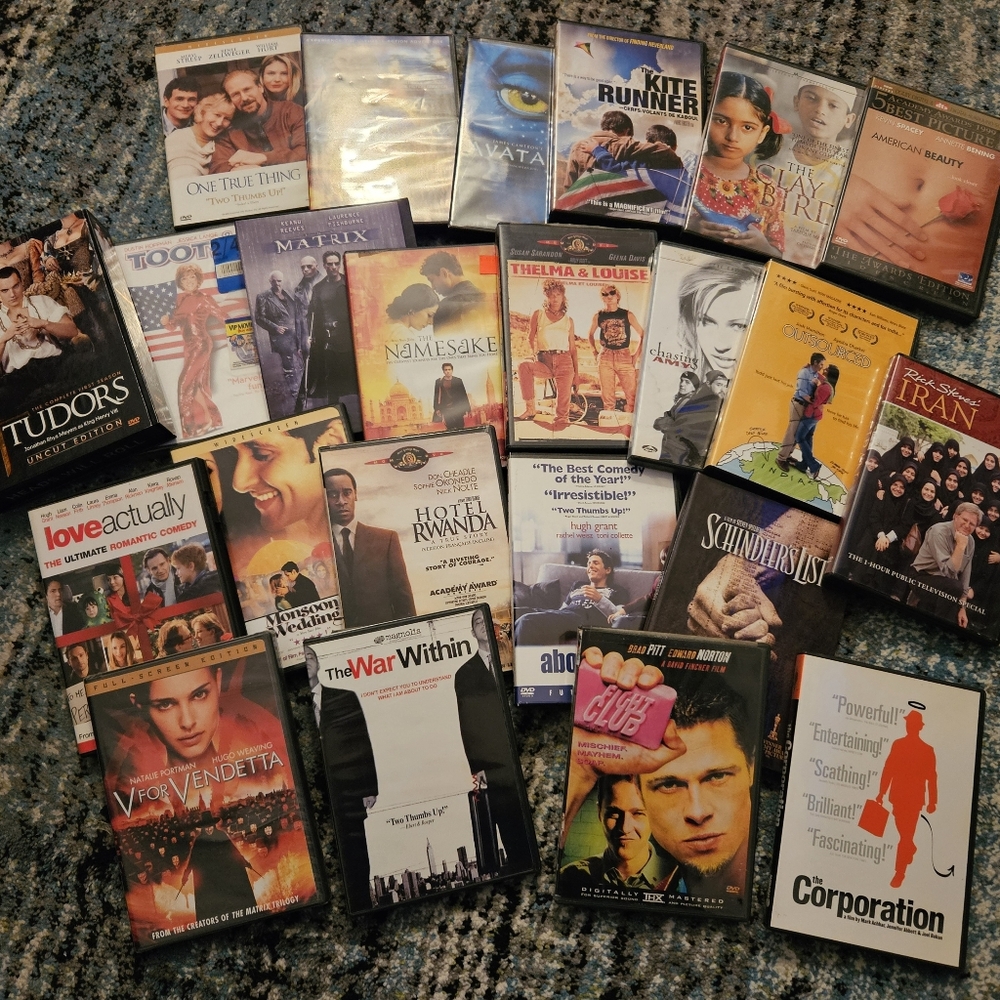 LIKE NEW! 23 DVDS: All 23 for $30 Or $3 each, or bundles for more discounts